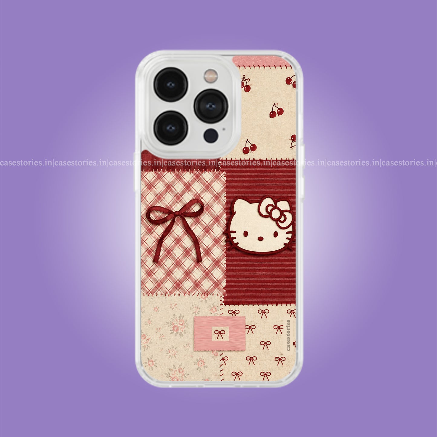 Cherry Ribbon Soft Case