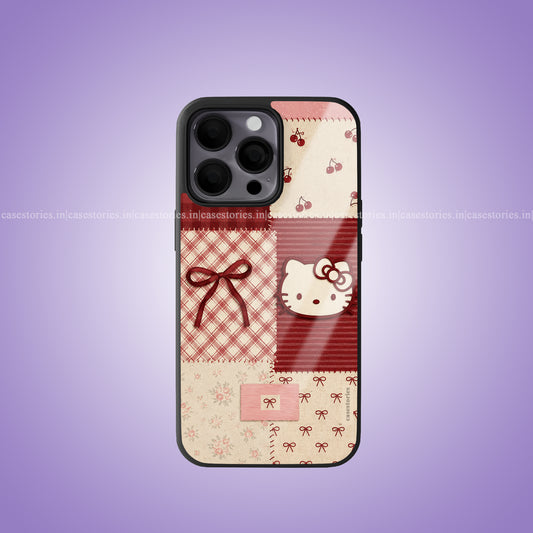 Cherry Ribbon Premium Glossy Phone Case