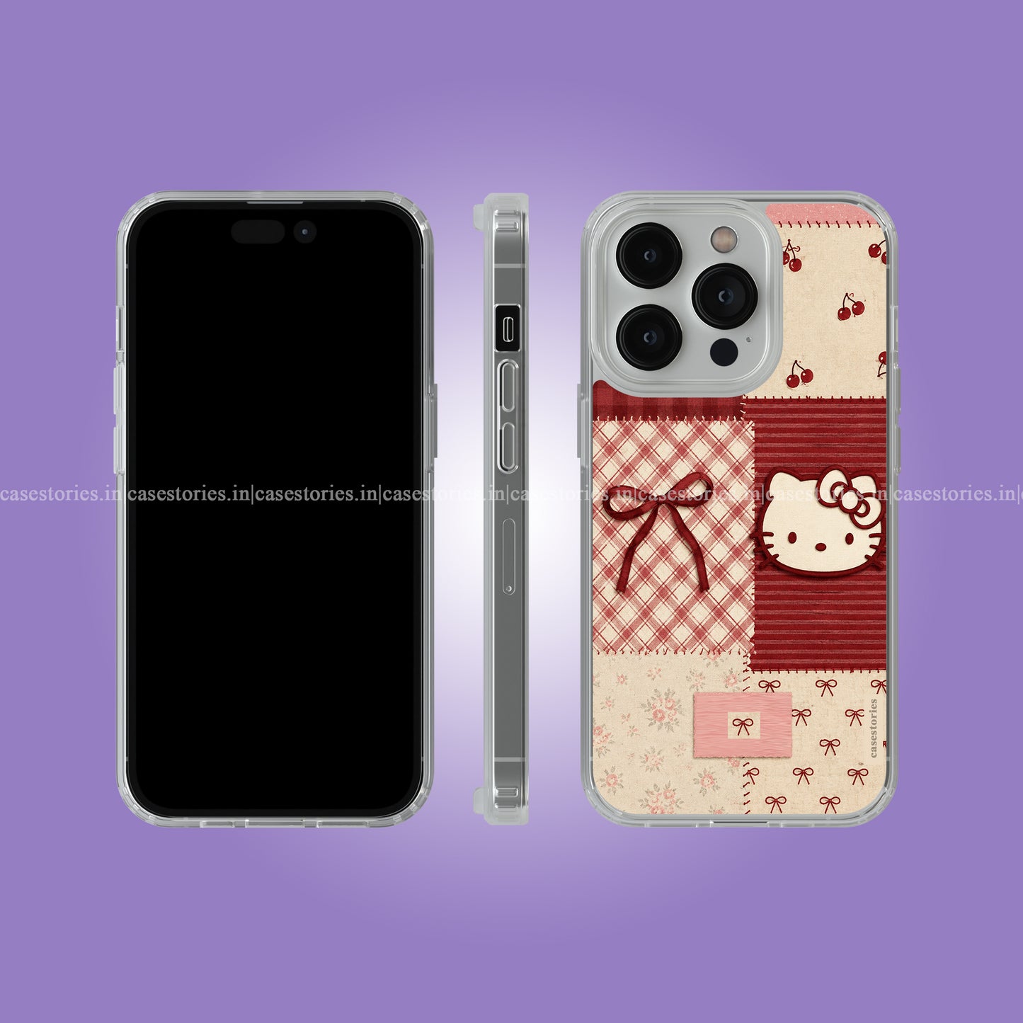 Cherry Ribbon Soft Case