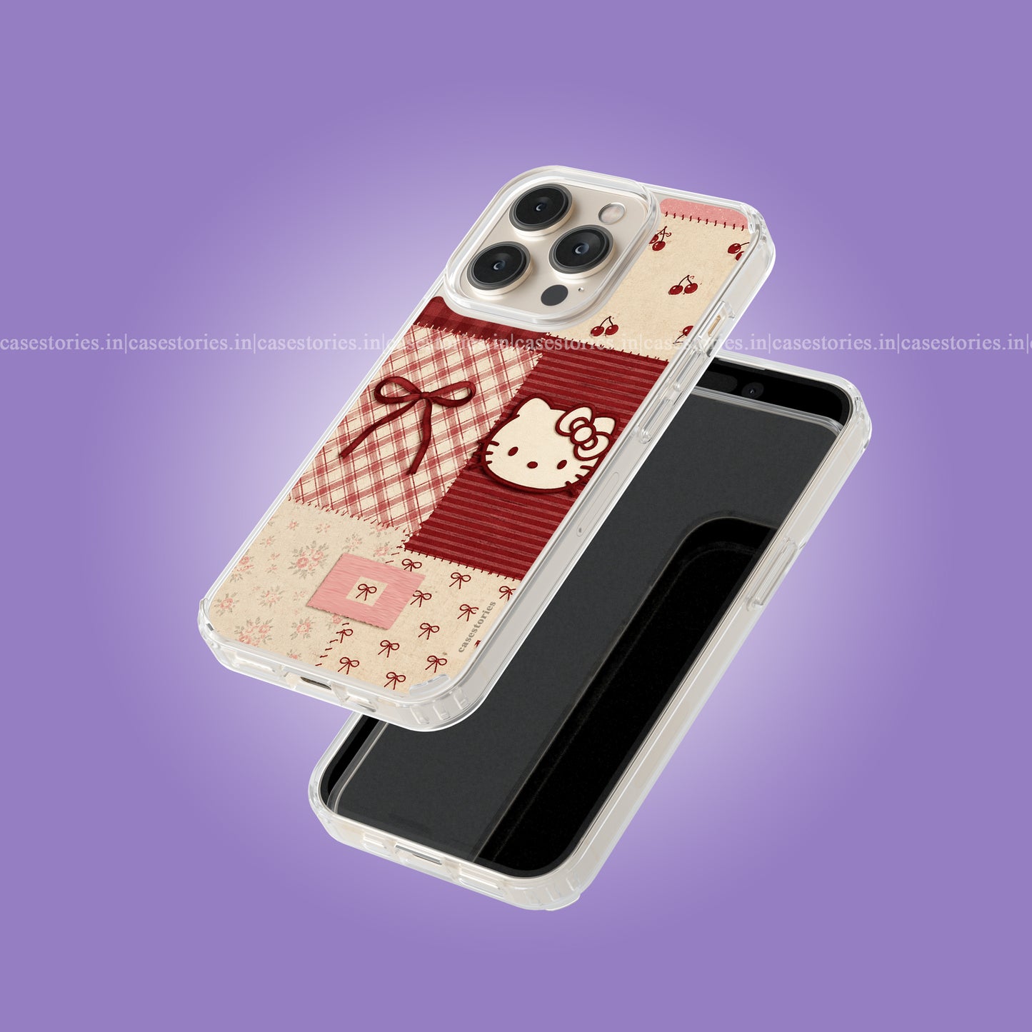 Cherry Ribbon Soft Case