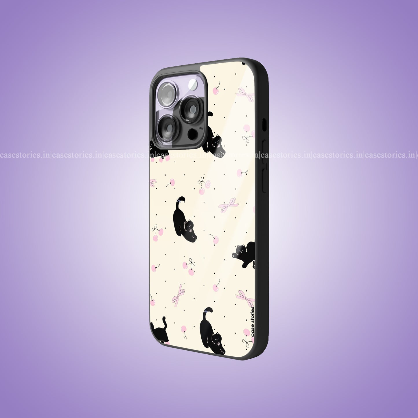 Meow Land Premium Glossy Phone Case