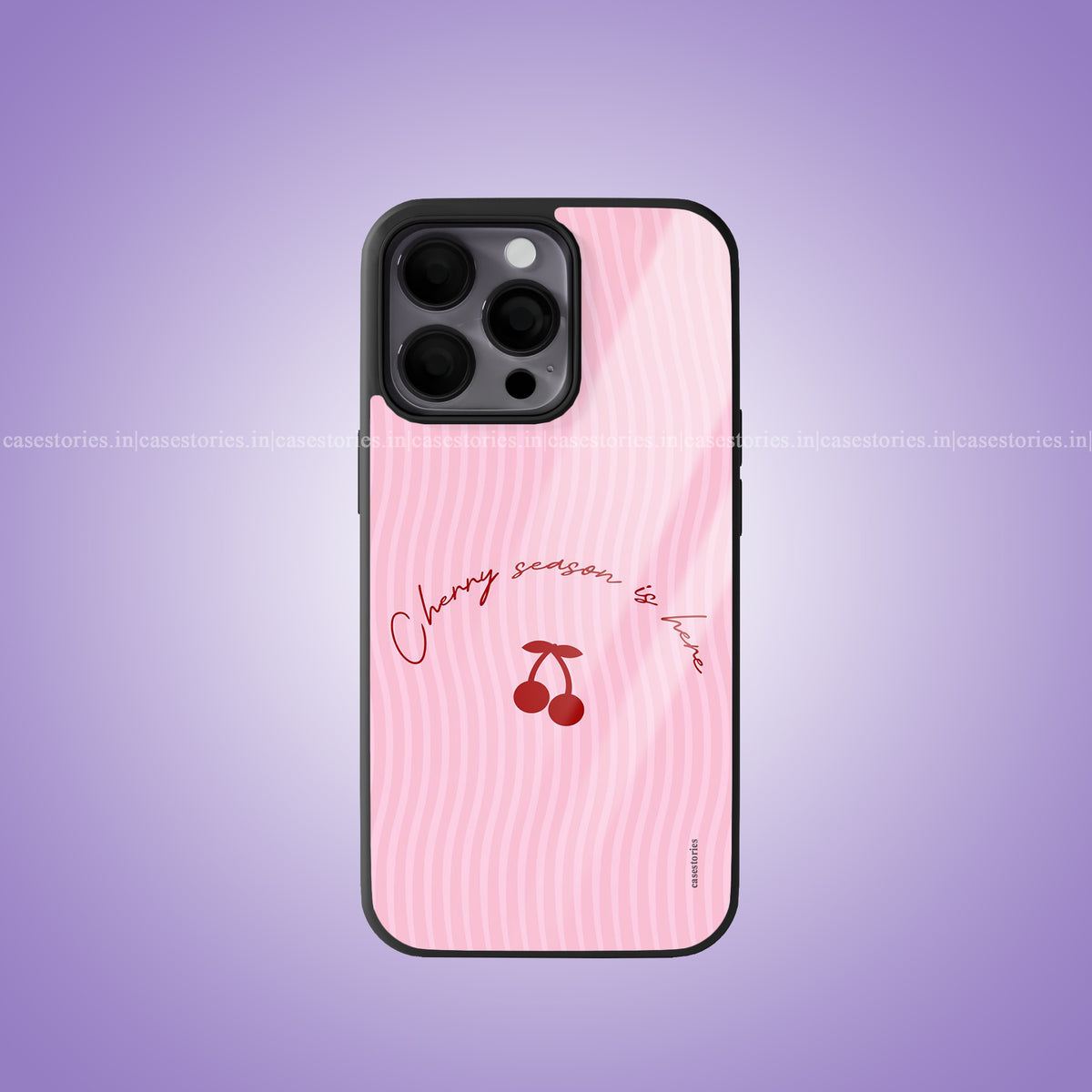 Cherry Season Premium Glossy Phone Case