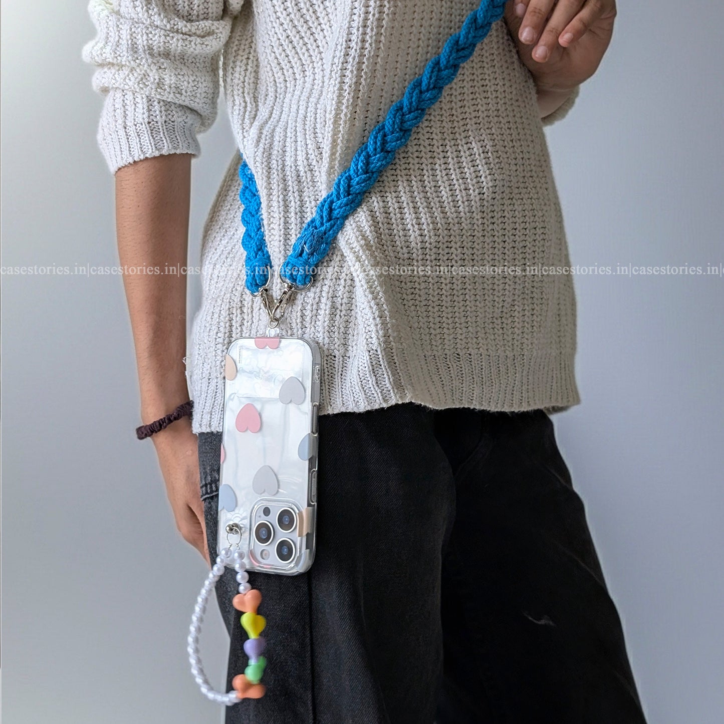 Crochet Blue Phone Slings