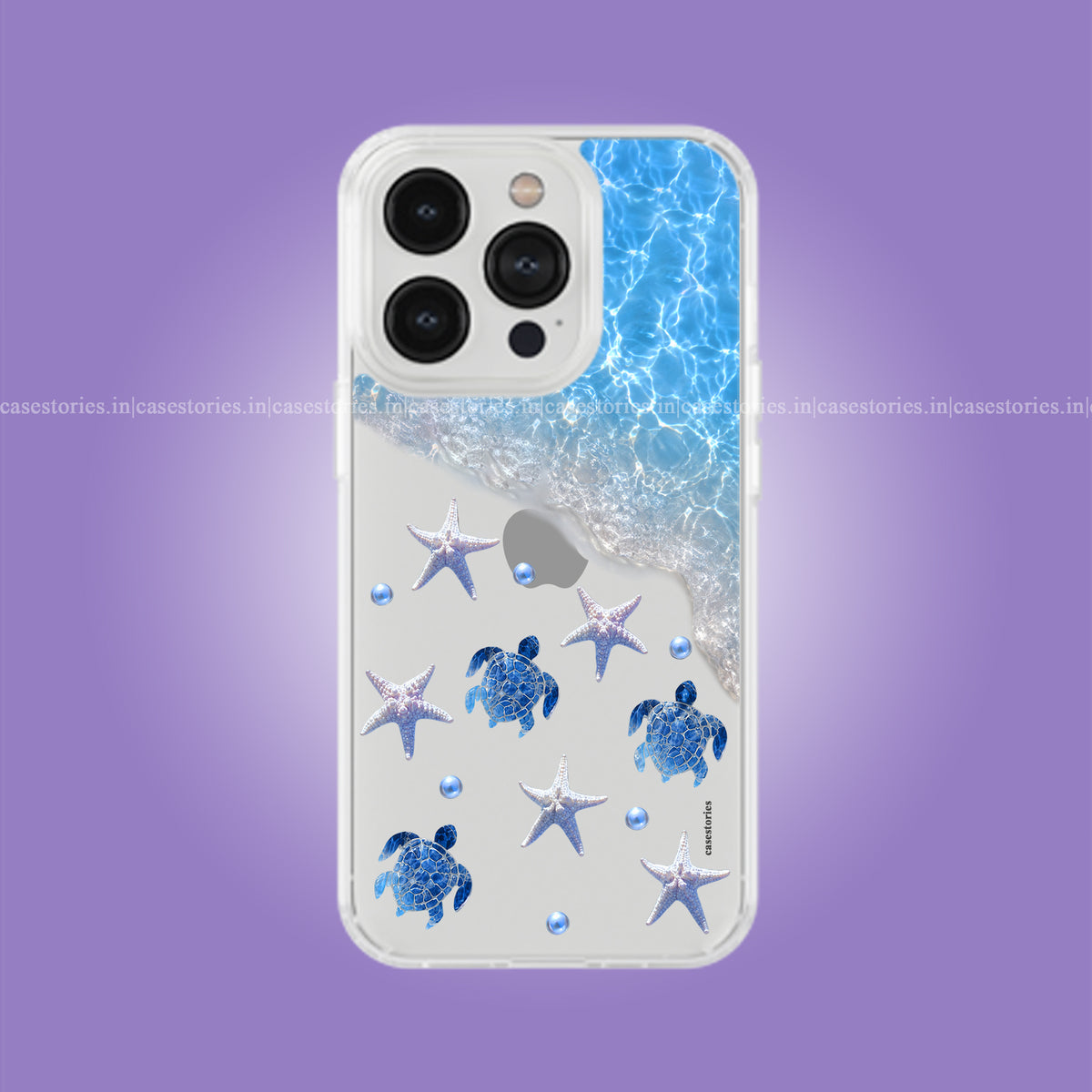 Ocean Turtle Bliss Clear Soft Case