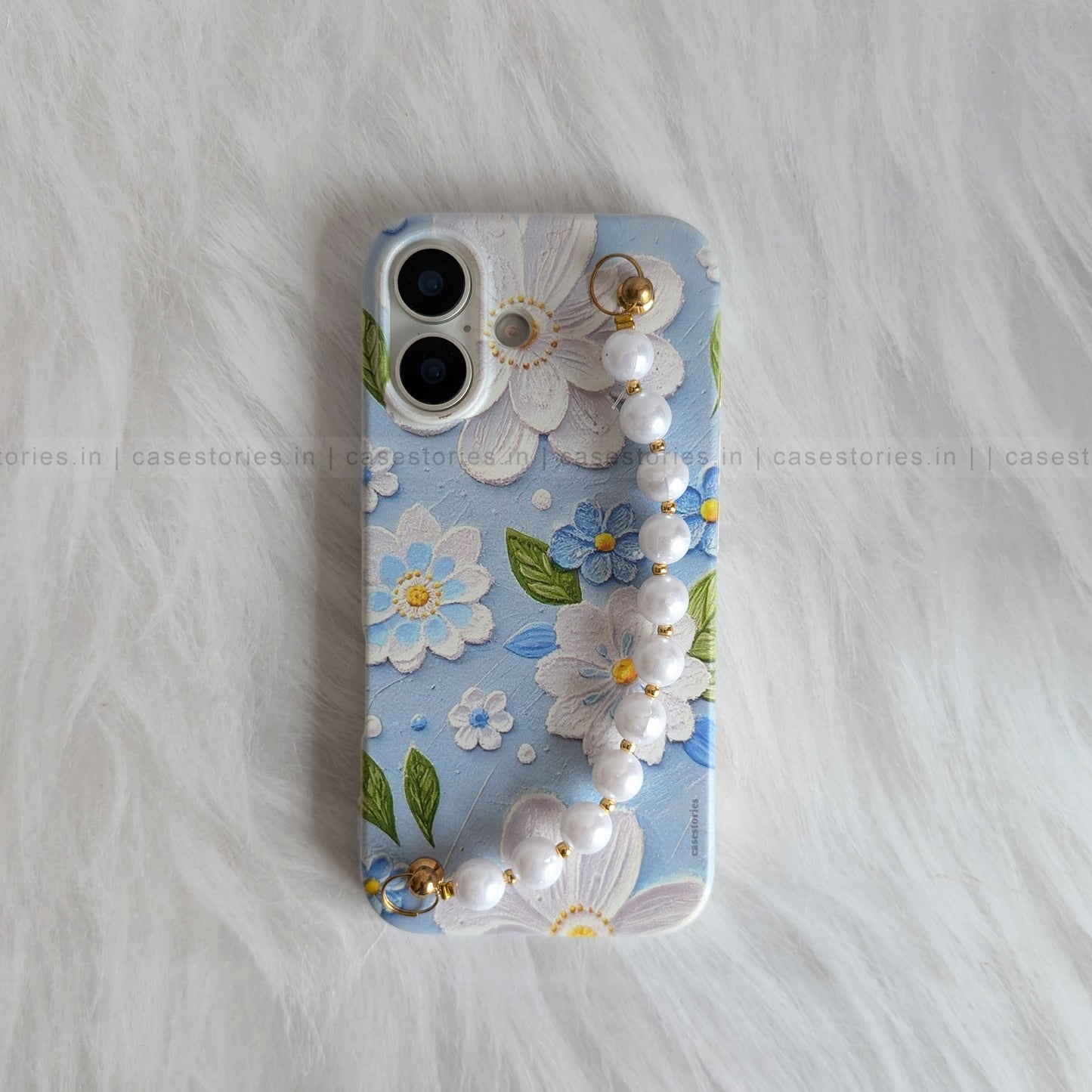 Spring Sky Blooms Chain Case