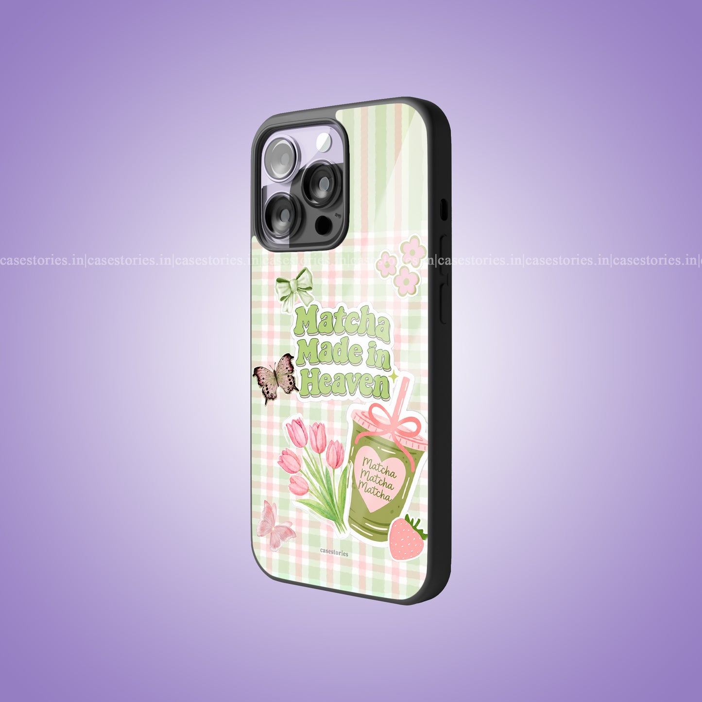 Matcha Heaven Premium Glossy Phone Case