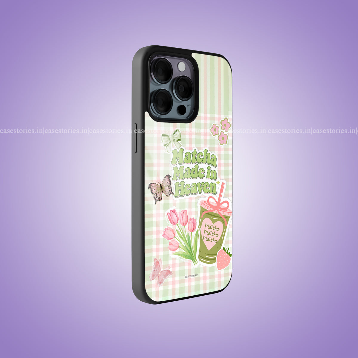 Matcha Heaven Premium Glossy Phone Case