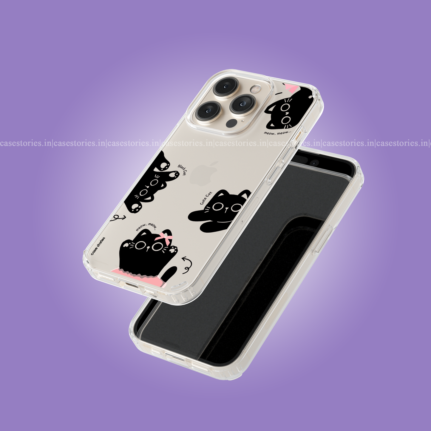 Meow Club Clear Soft Case