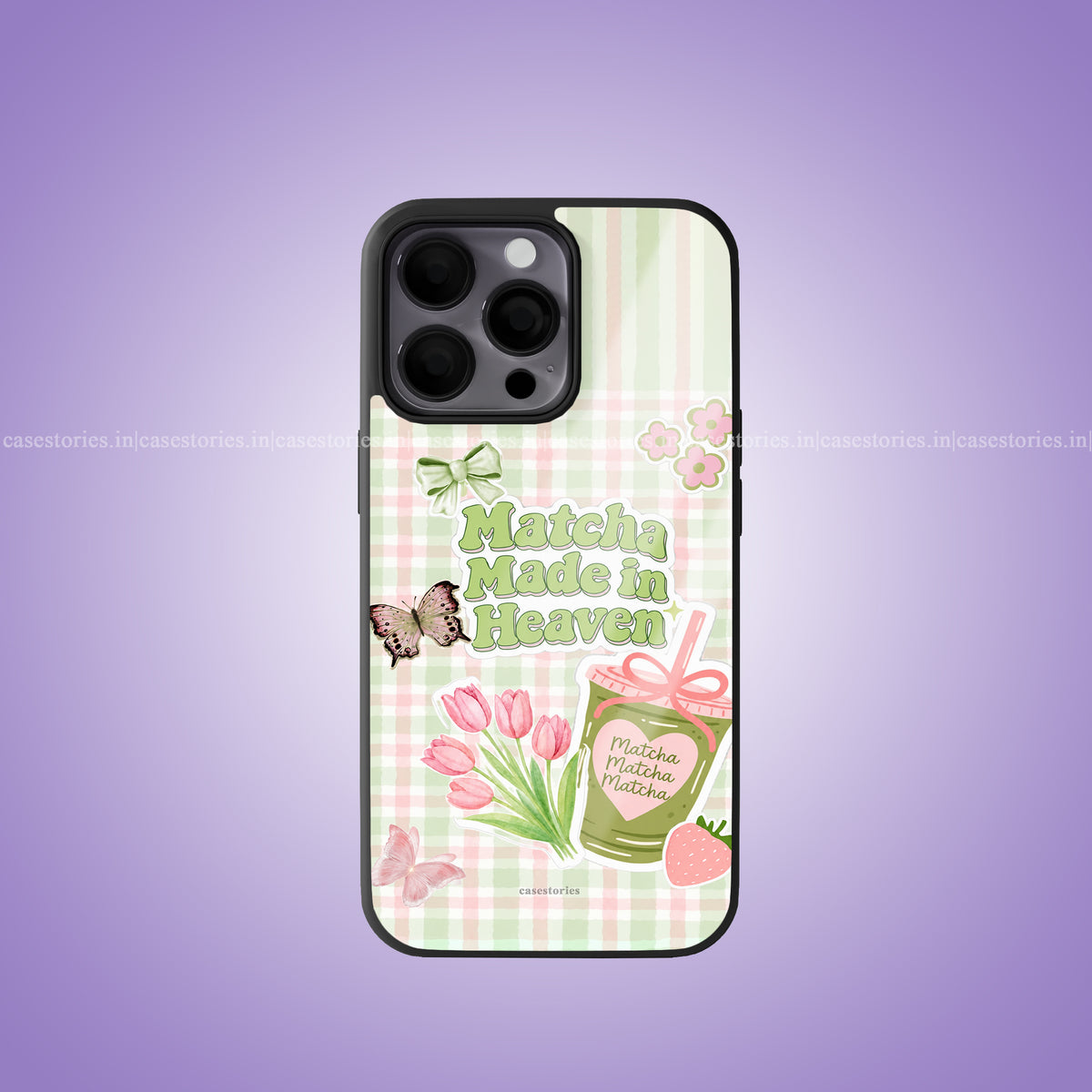 Matcha Heaven Premium Glossy Phone Case