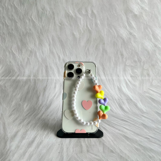 Sweetheart Glow clear Chain Case