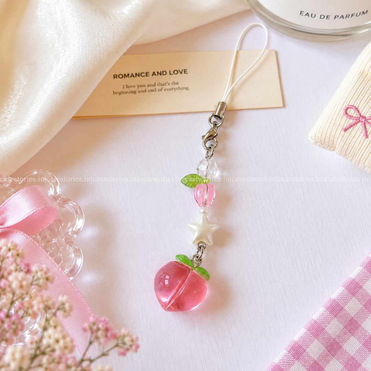Peachy Star Charm