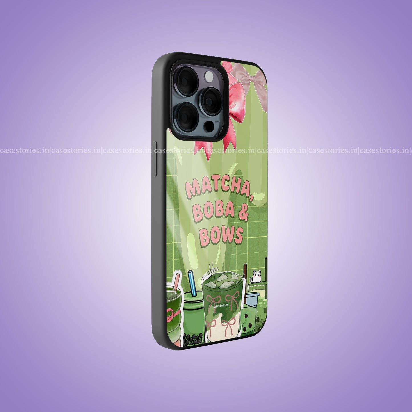 Boba Bow Era Premium Glossy Phone Case