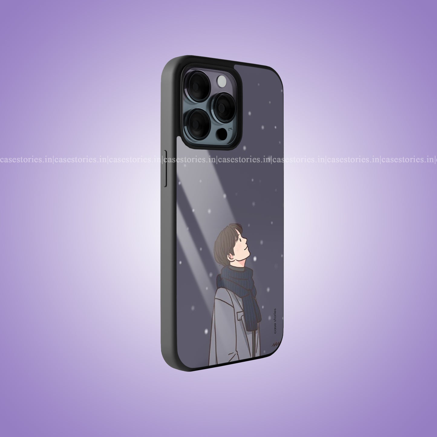 Snowfall Silence Premium Glossy Phone Cover