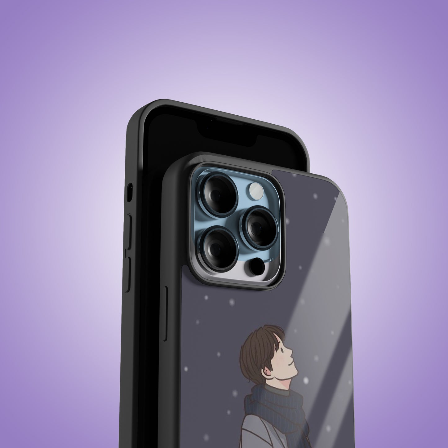 Snowfall Silence Premium Glossy Phone Cover