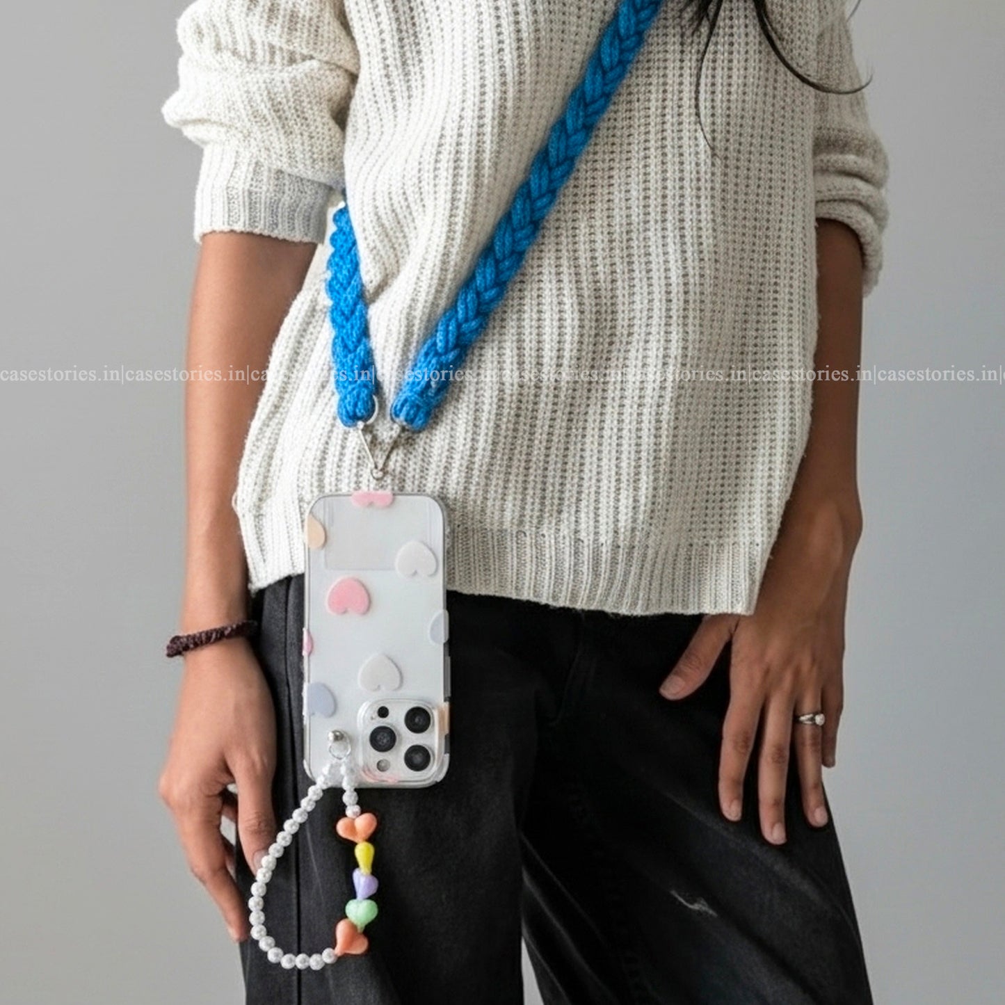 Crochet Blue Phone Slings