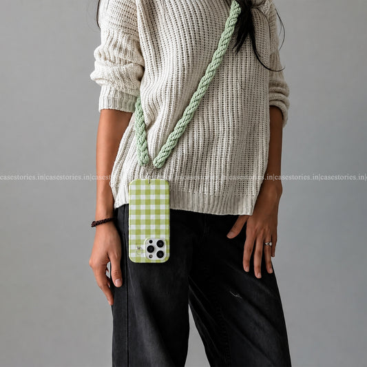 Crochet Green Phone Slings