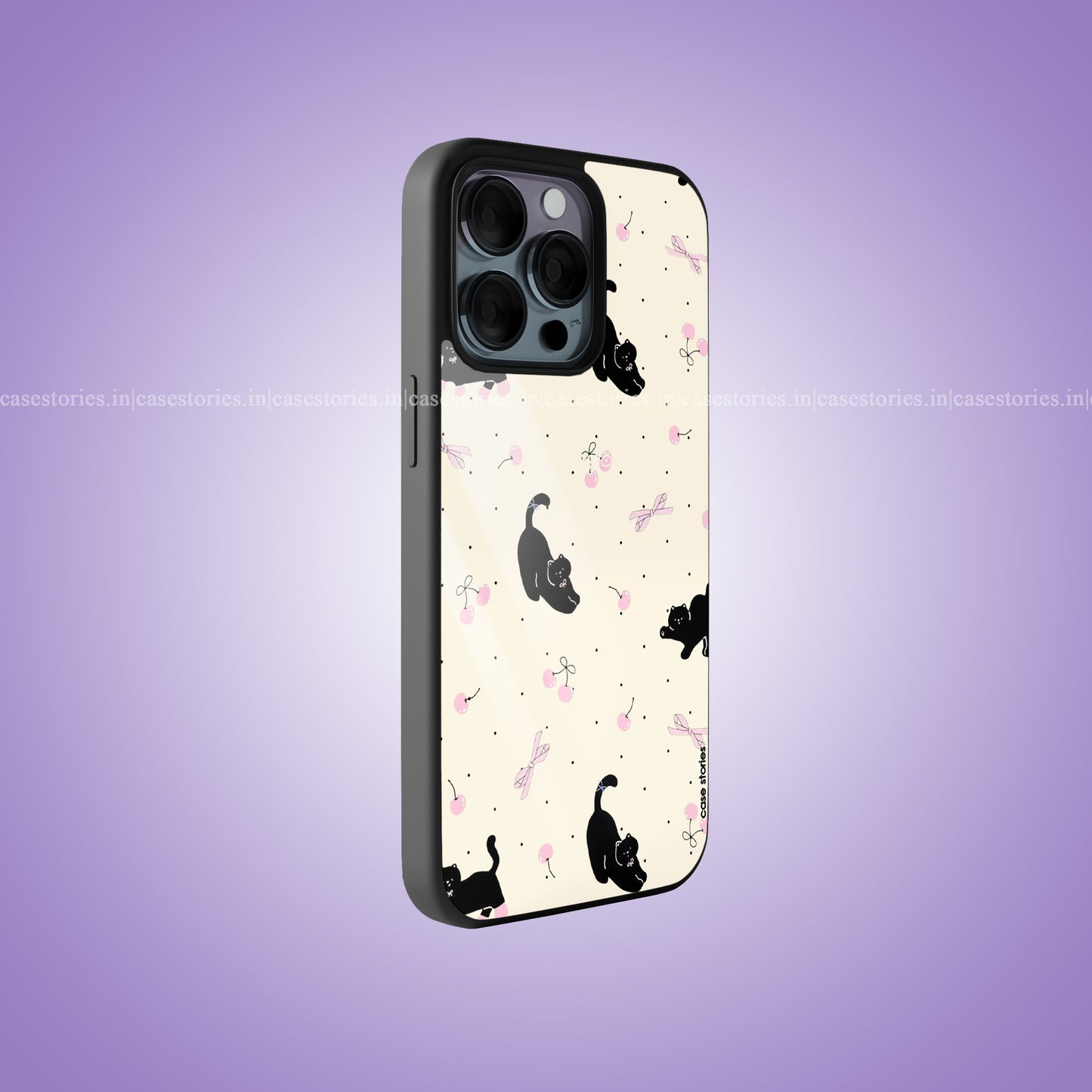 Meow Land Premium Glossy Phone Case