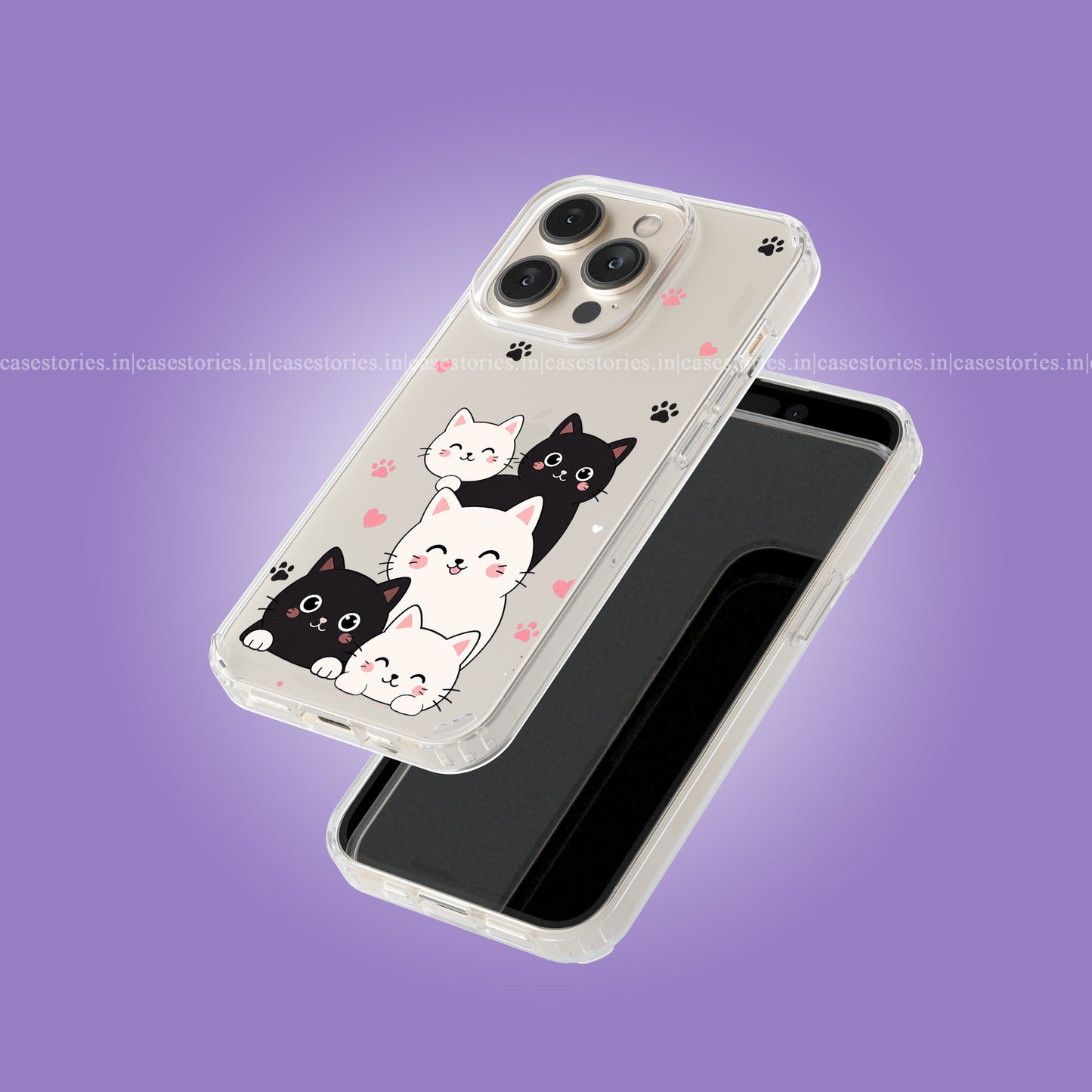 Little Kitty Clear Soft Case
