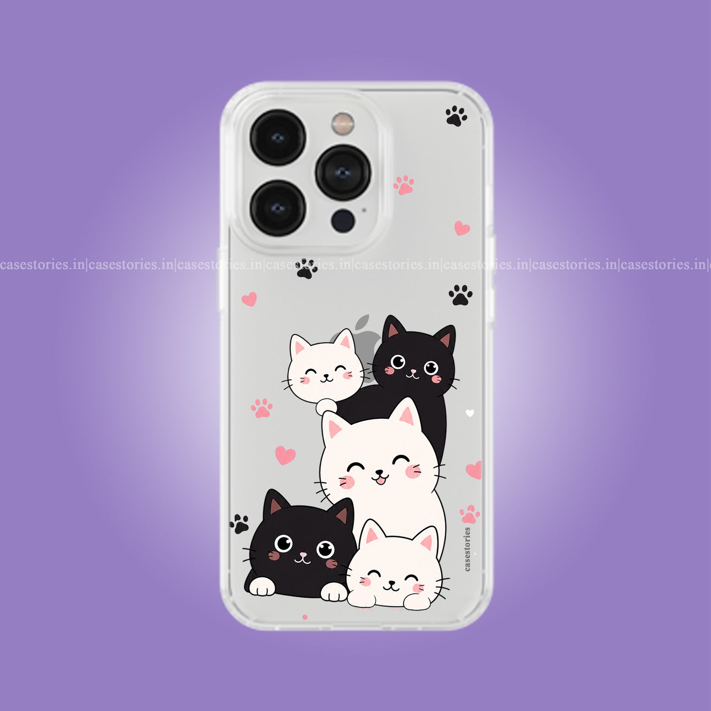 Little Kitty Clear Soft Case