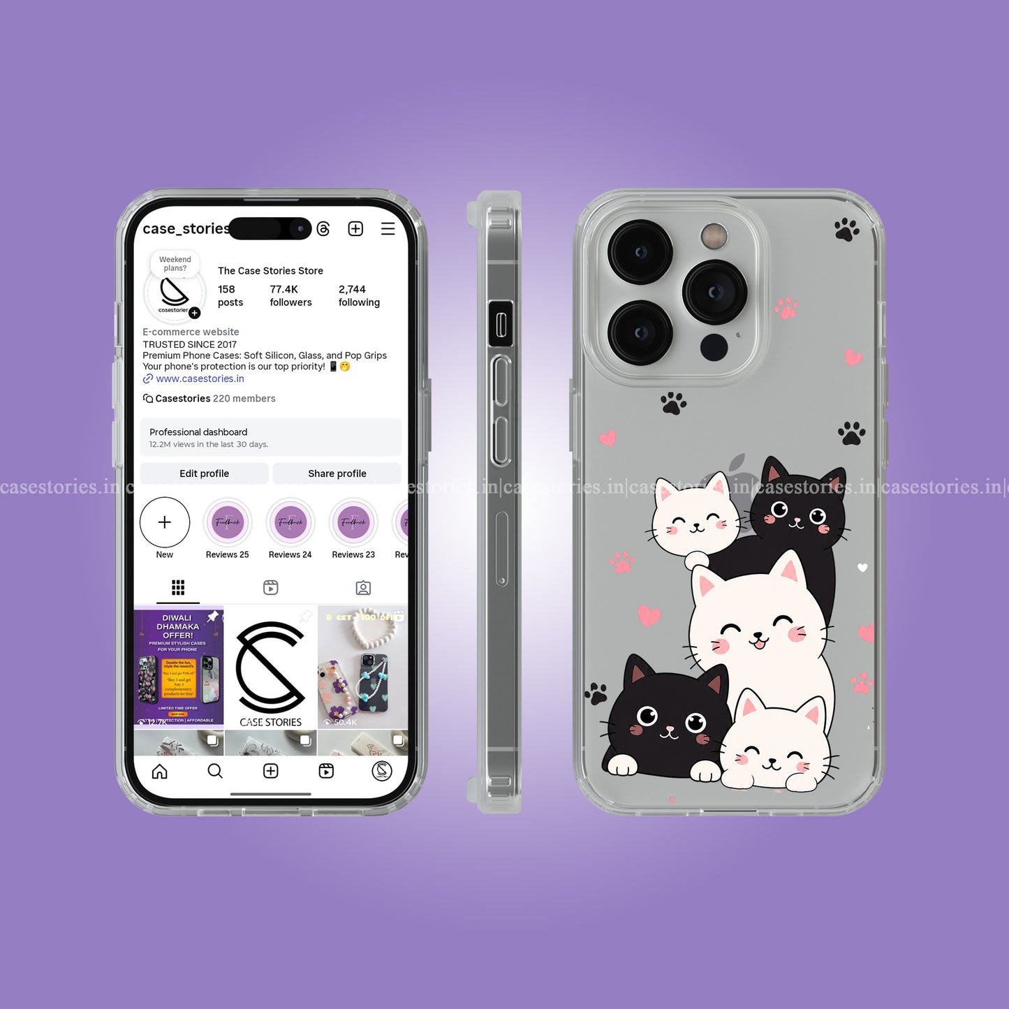 Little Kitty Clear Soft Case
