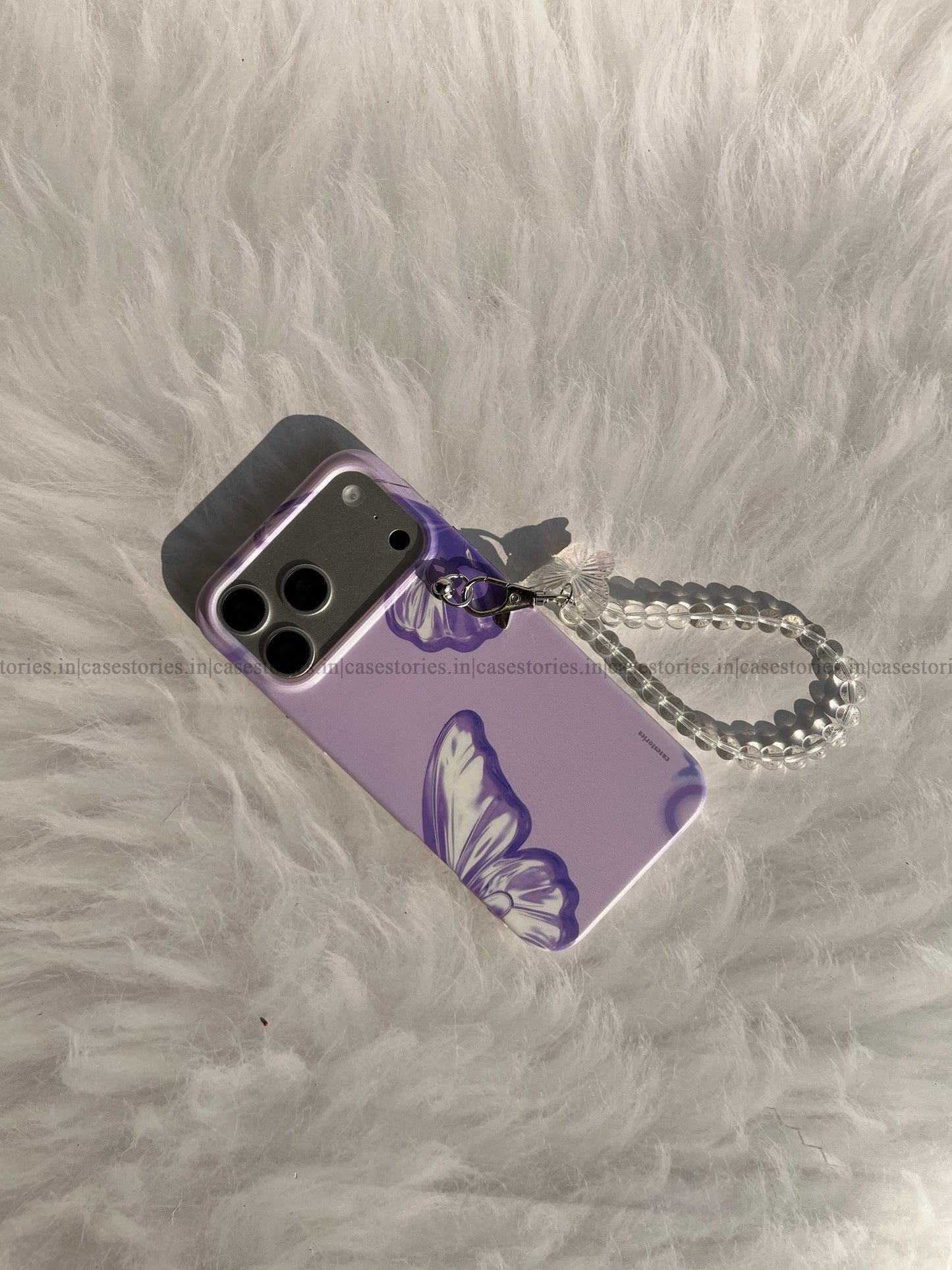 Lavender Wings Chain Case