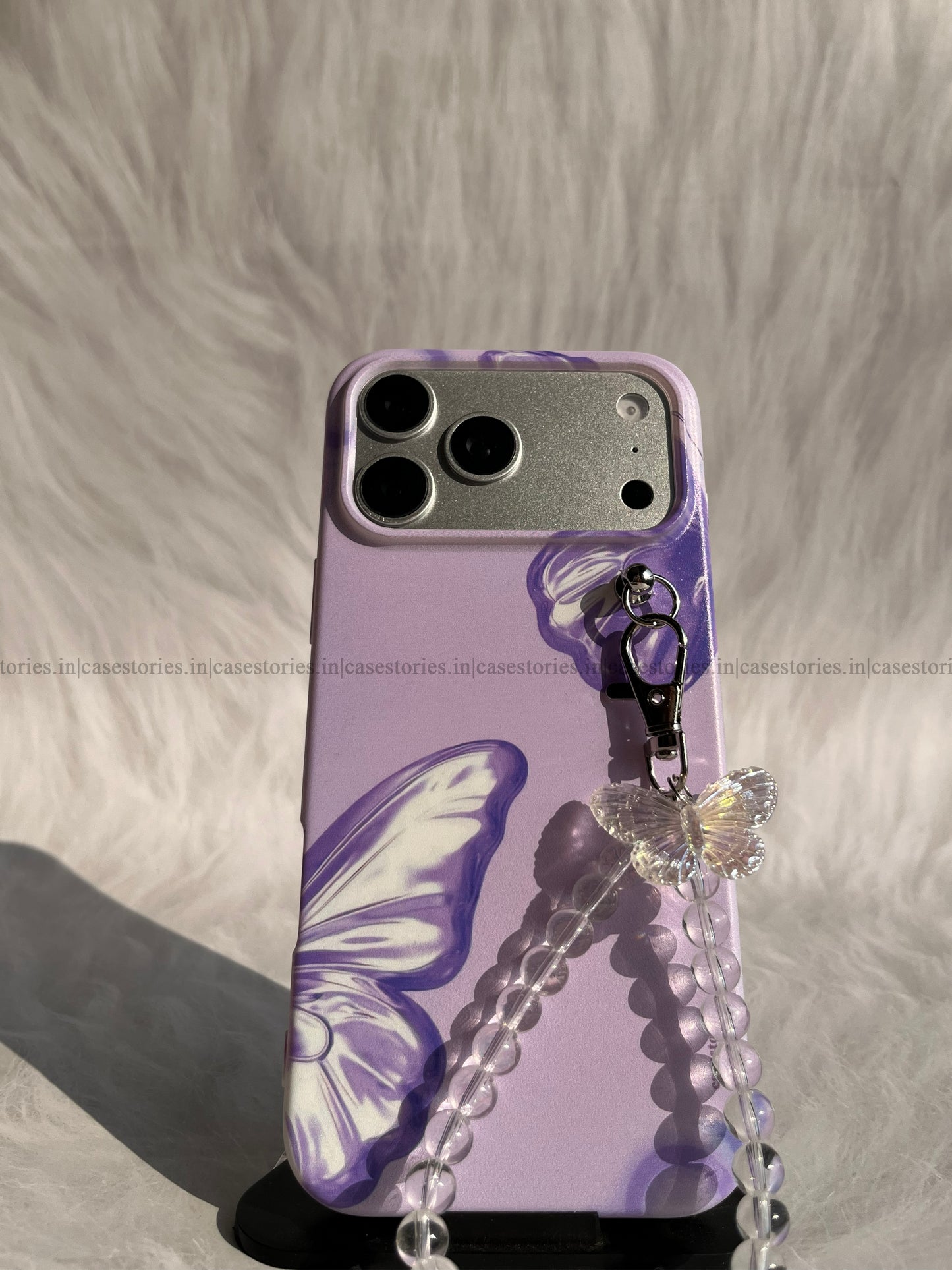 Lavender Wings Chain Case