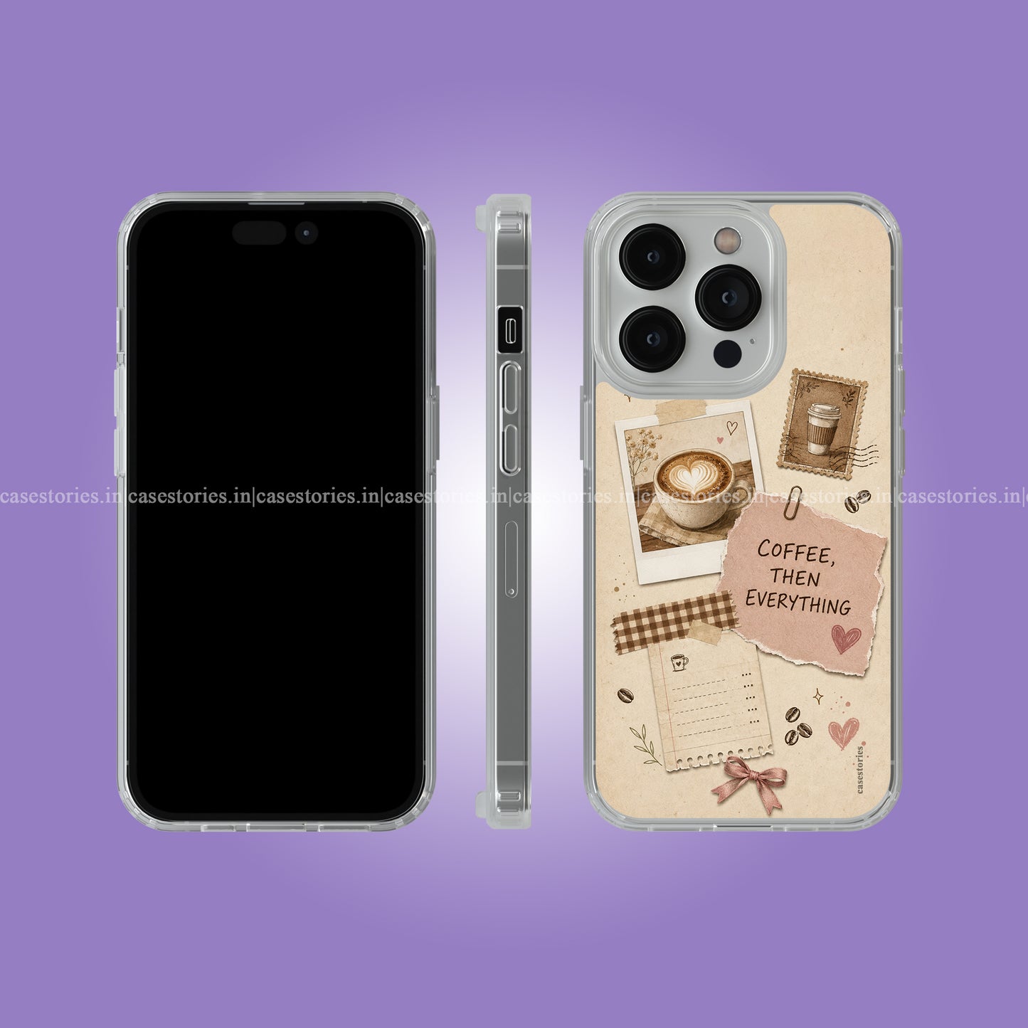 Coffee Scrapbook Soft Case