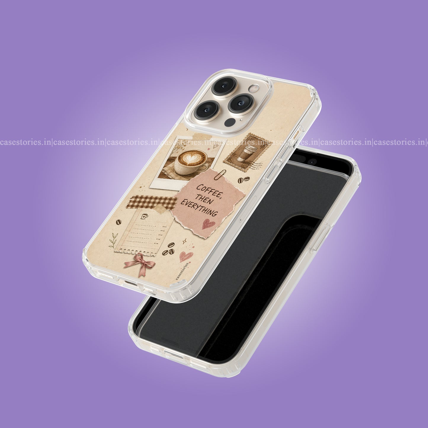 Coffee Scrapbook Soft Case
