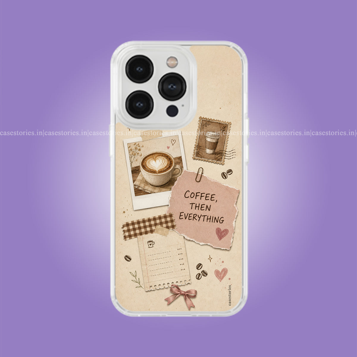 Coffee Scrapbook Soft Case
