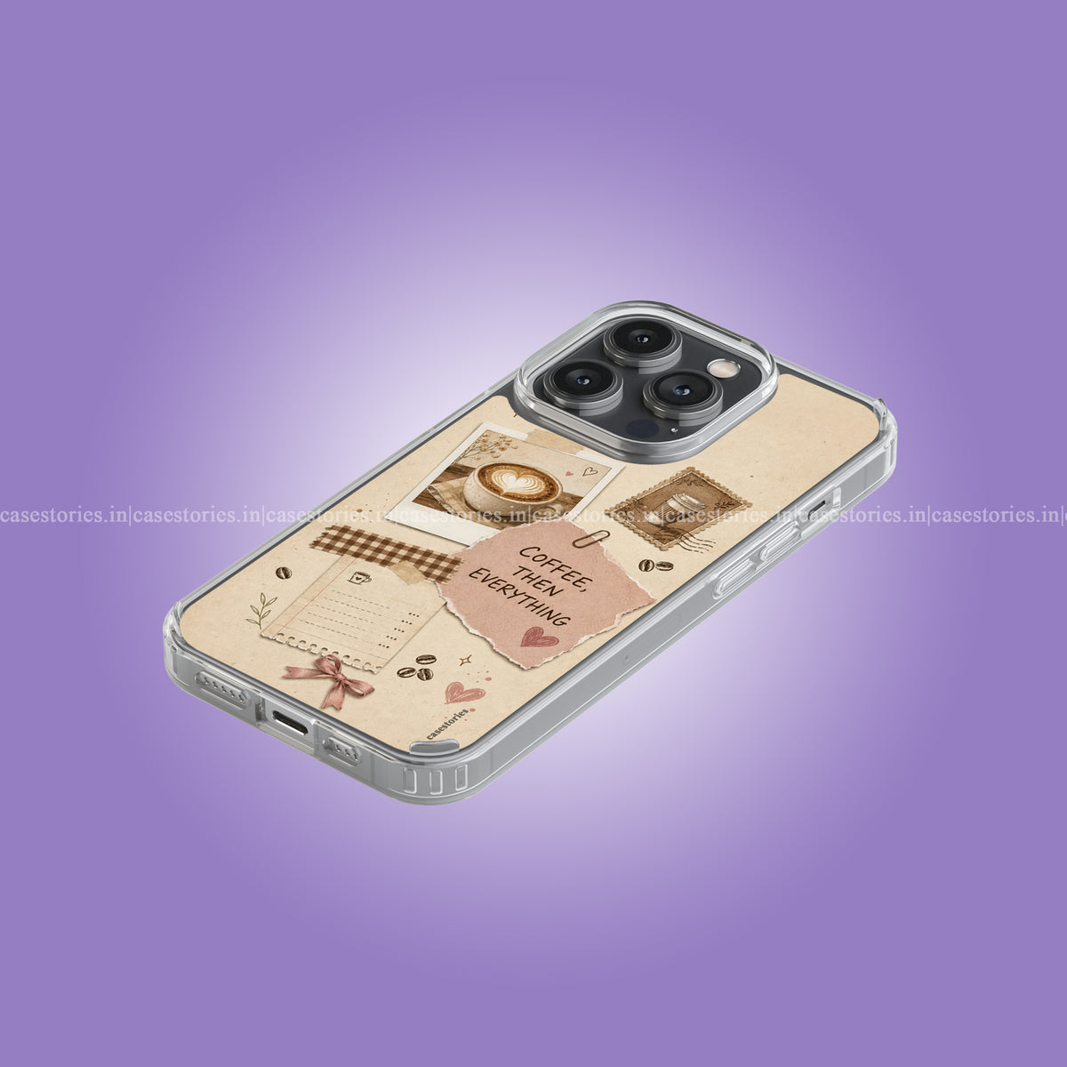 Coffee Scrapbook Soft Case