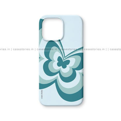 Abstract Butterfly Loop Aesthetic Mobile Cover