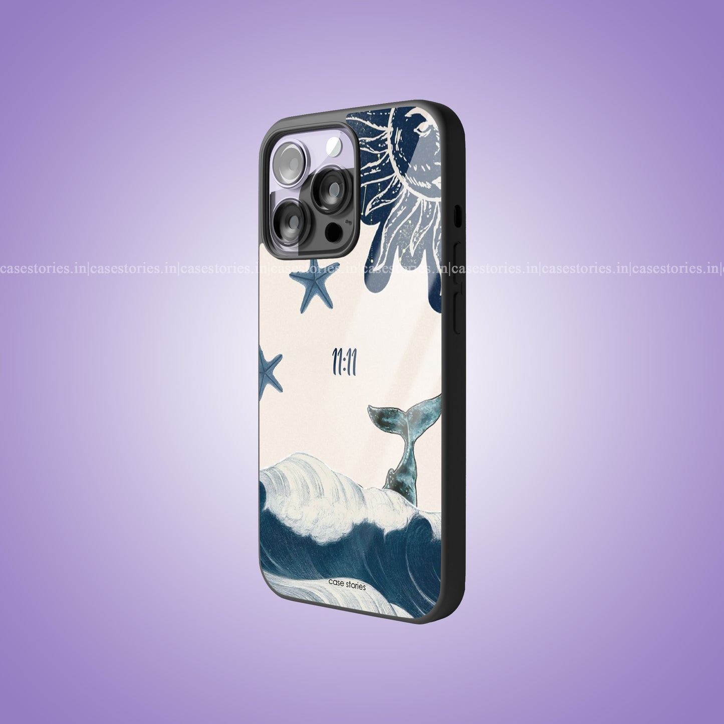 Angle Time Premium Glossy Phone Case