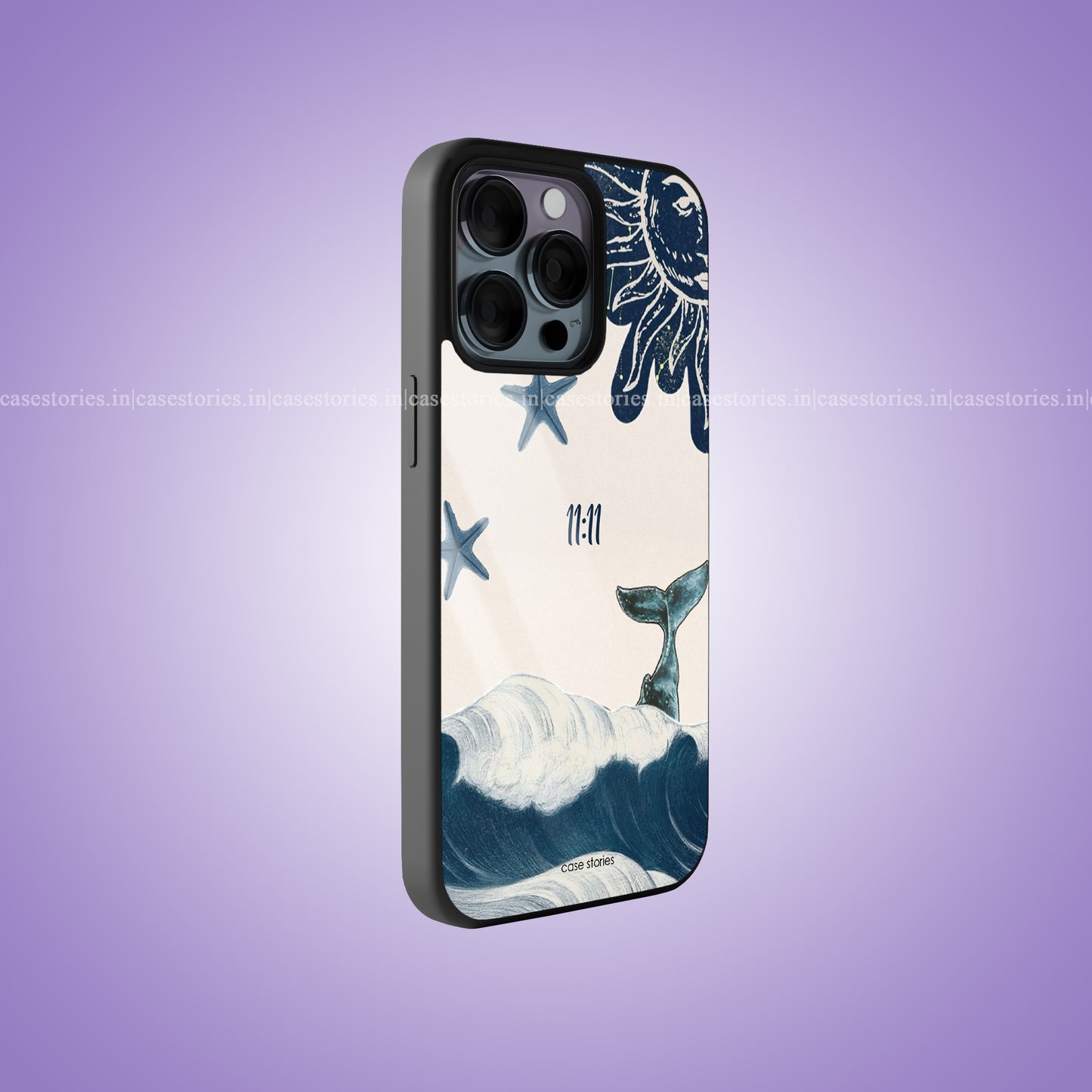 Angle Time Premium Glossy Phone Case