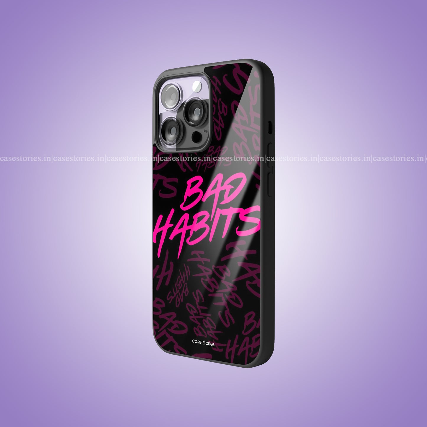 Bad Habits Premium Glossy Phone Case