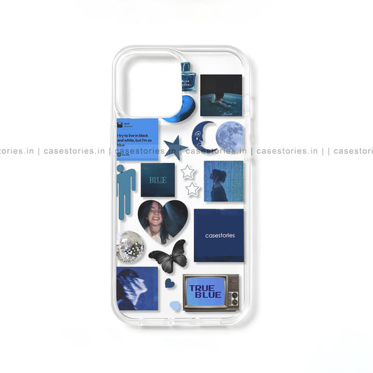 Billie Elish Blue Vibe Mobile Cover