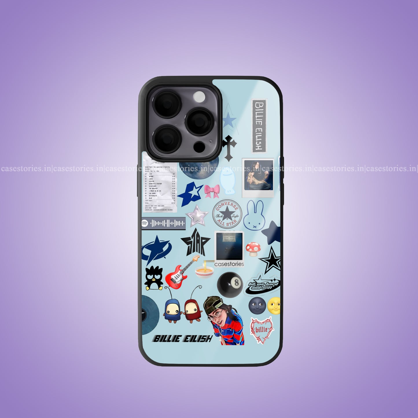 Billie's Bedroom Wall Premium Glossy Phone Case