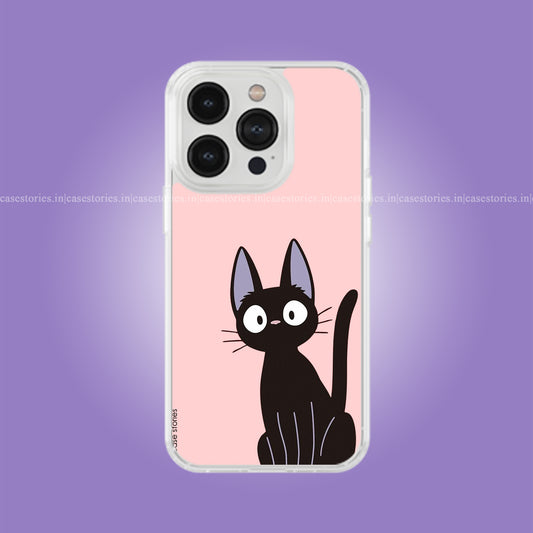 Black Starring Cat Soft Case