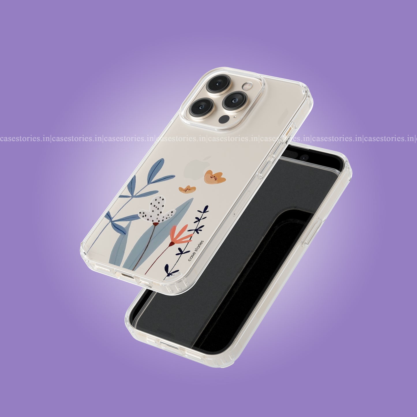 Bloomie Vibes Clear Soft Case