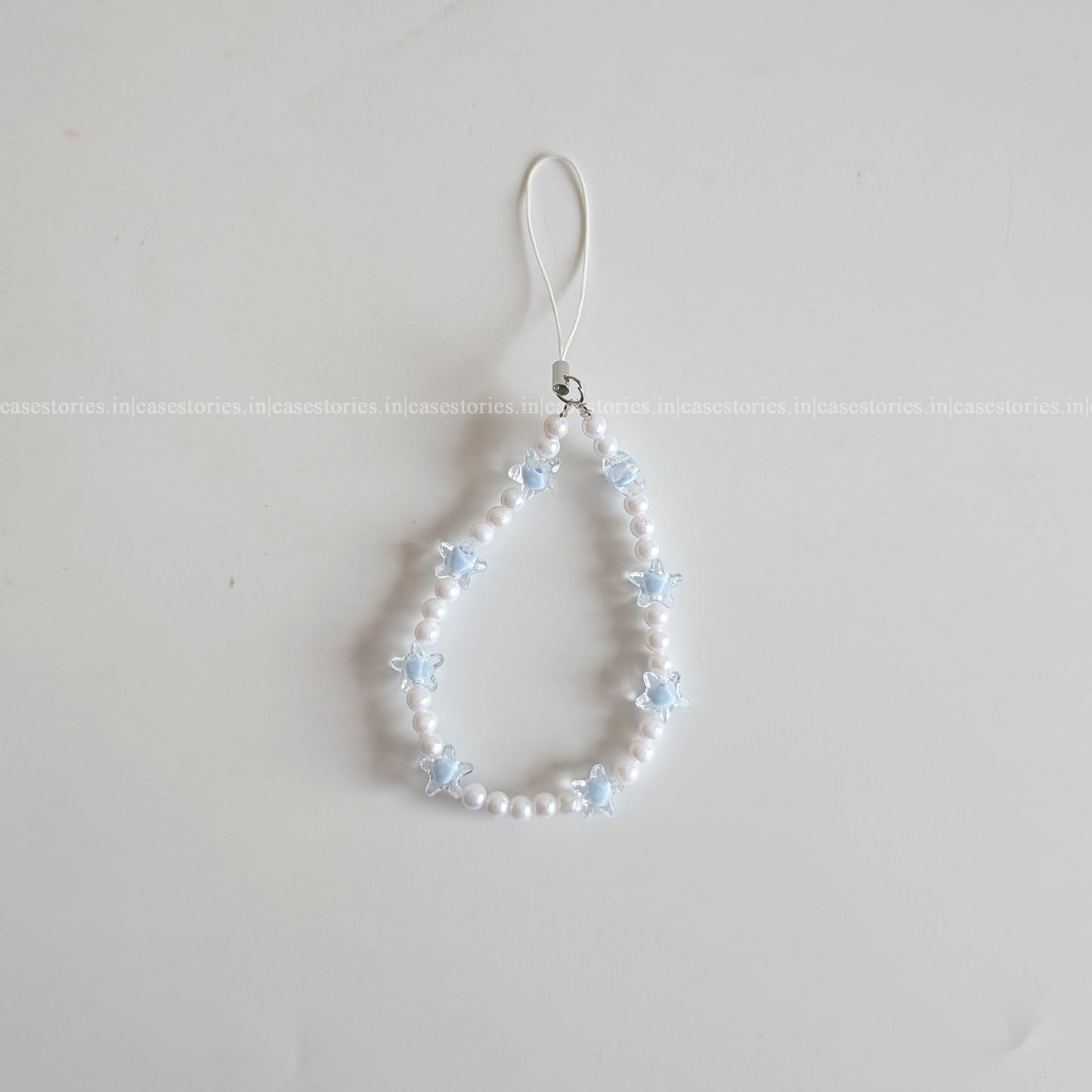 Blue Celestial Pearl Mobile Charm