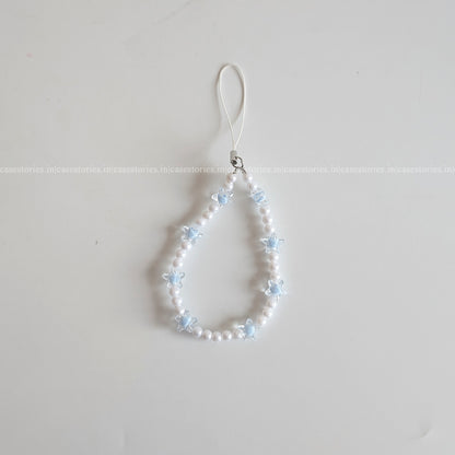 Blue Celestial Pearl Mobile Charm