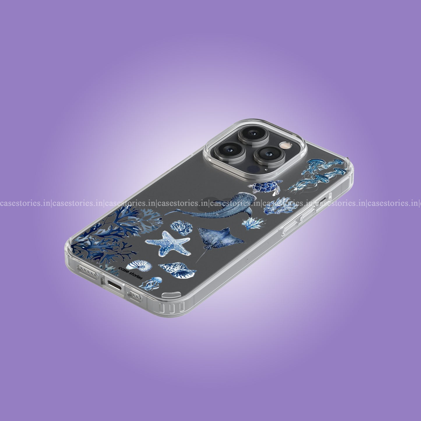 Blue Horizon Clear Soft Case