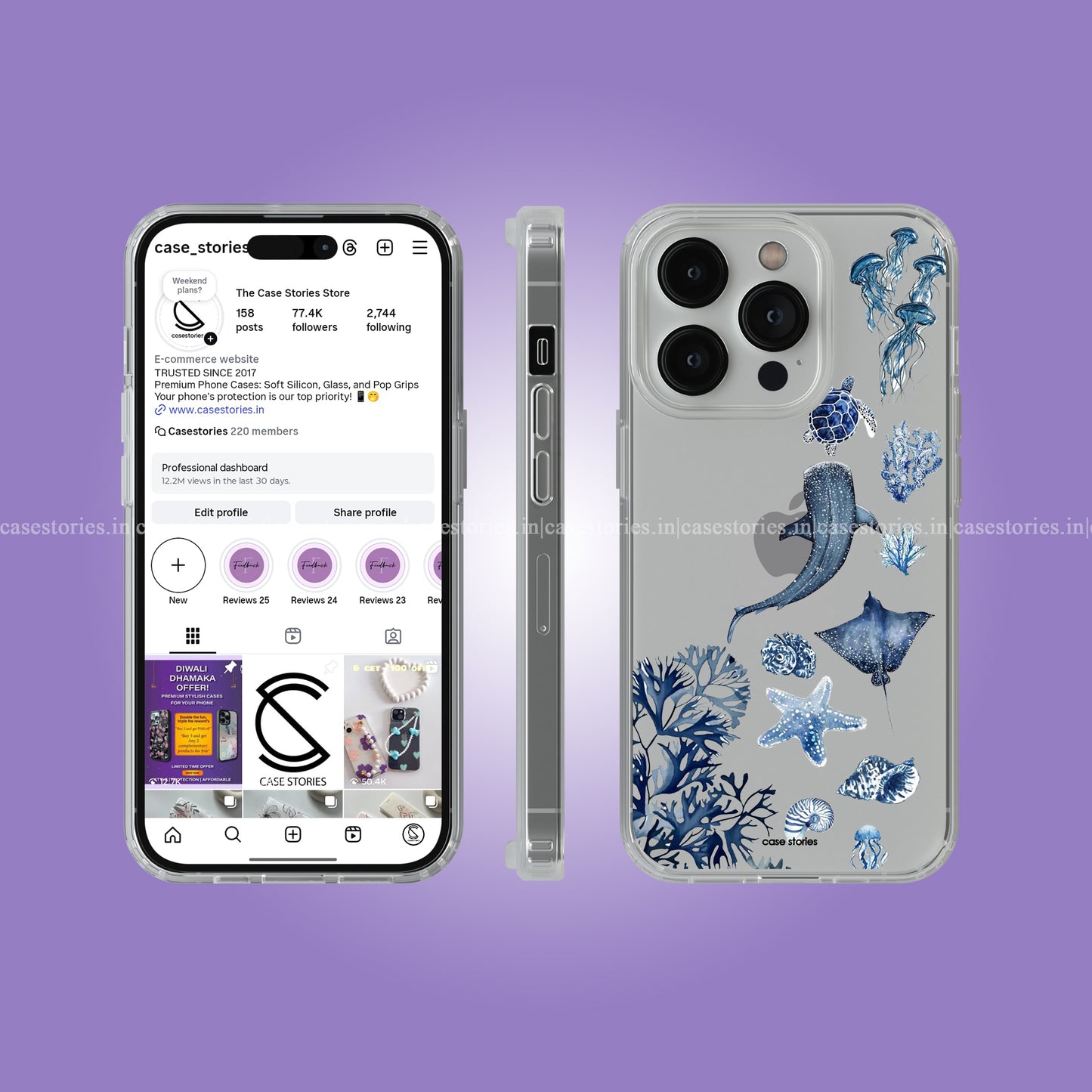 Blue Horizon Clear Soft Case