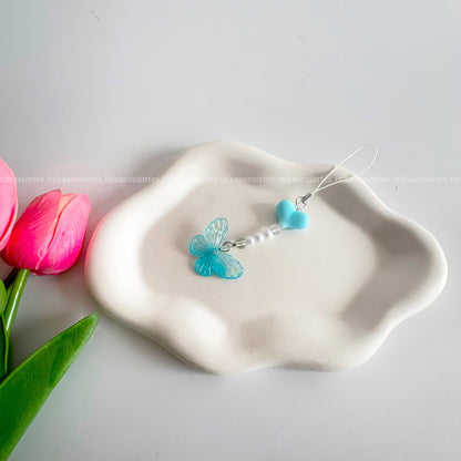 Blue Sweetheart Mobile Charm