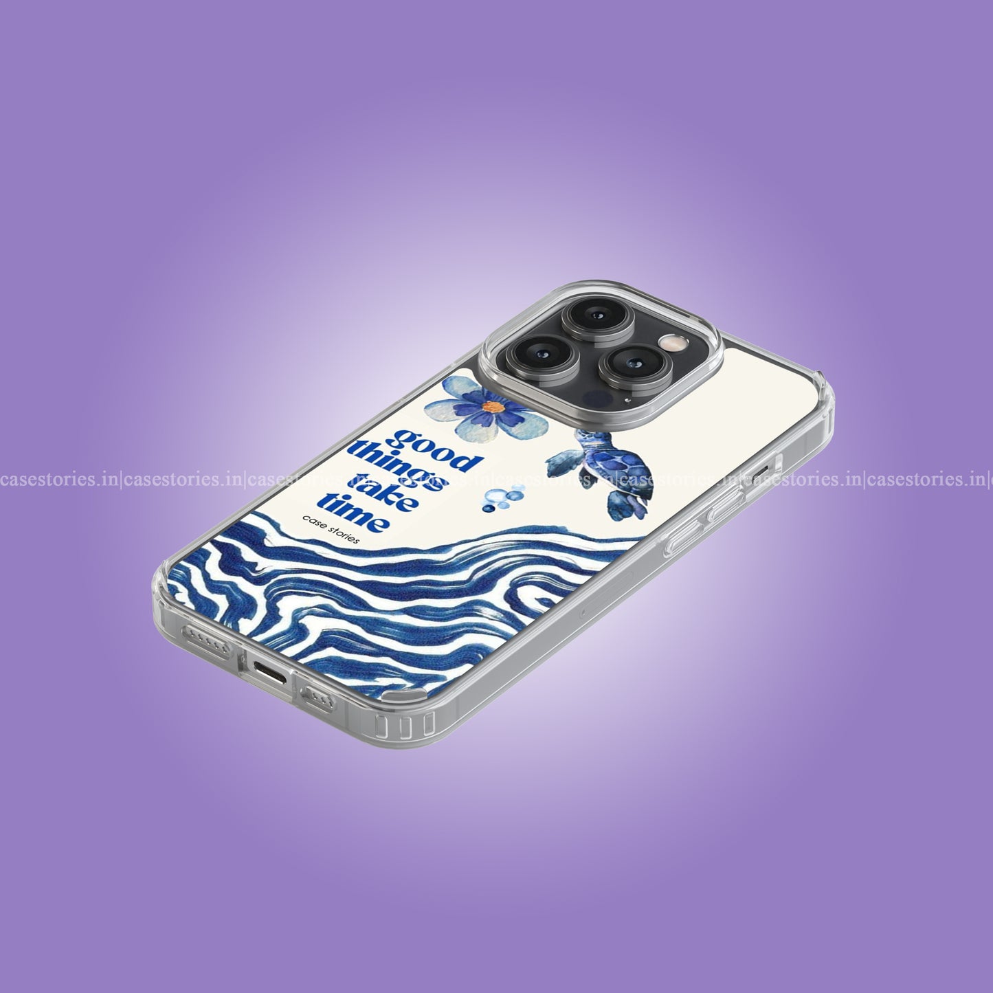 Bubbles & Waves Soft Case