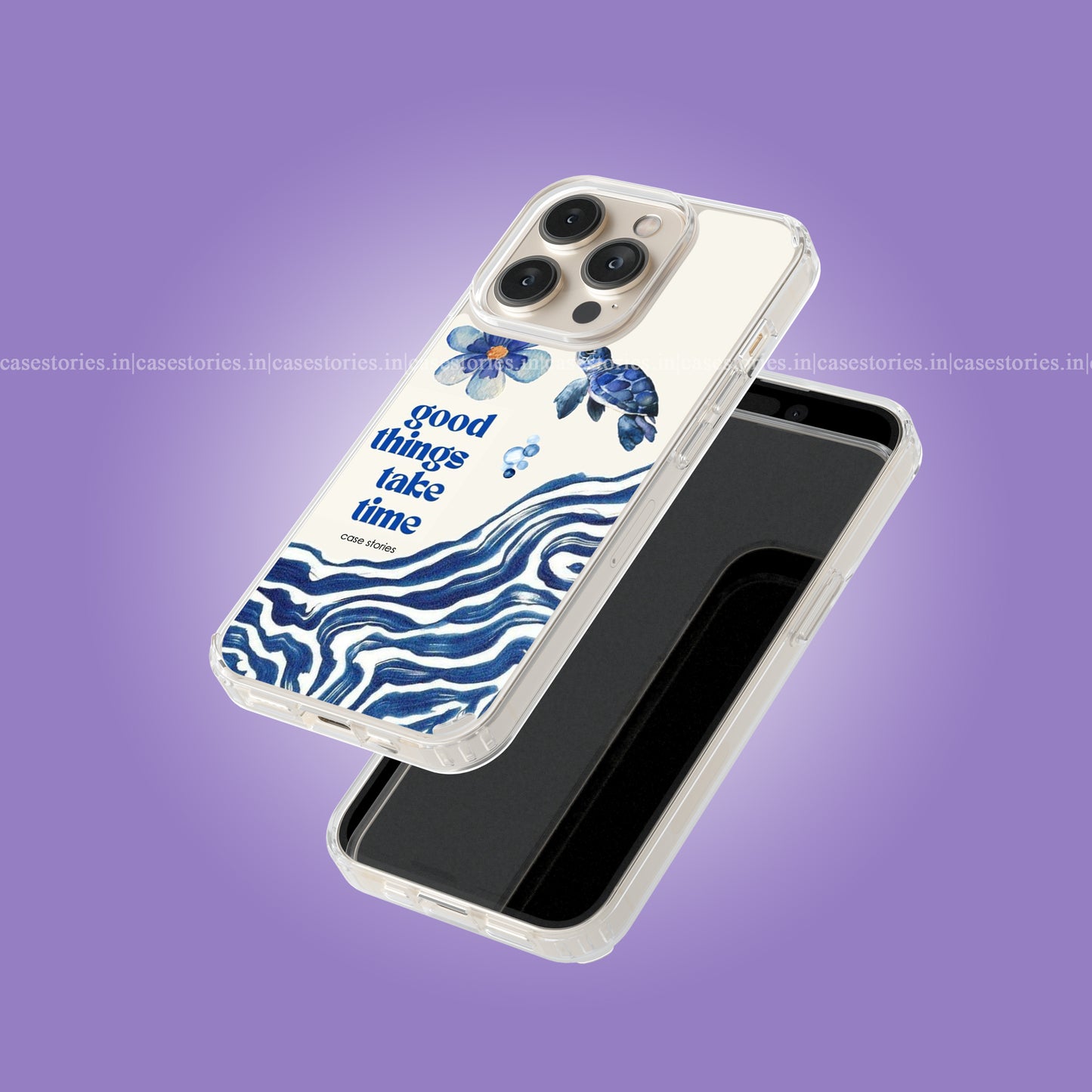 Bubbles & Waves Soft Case