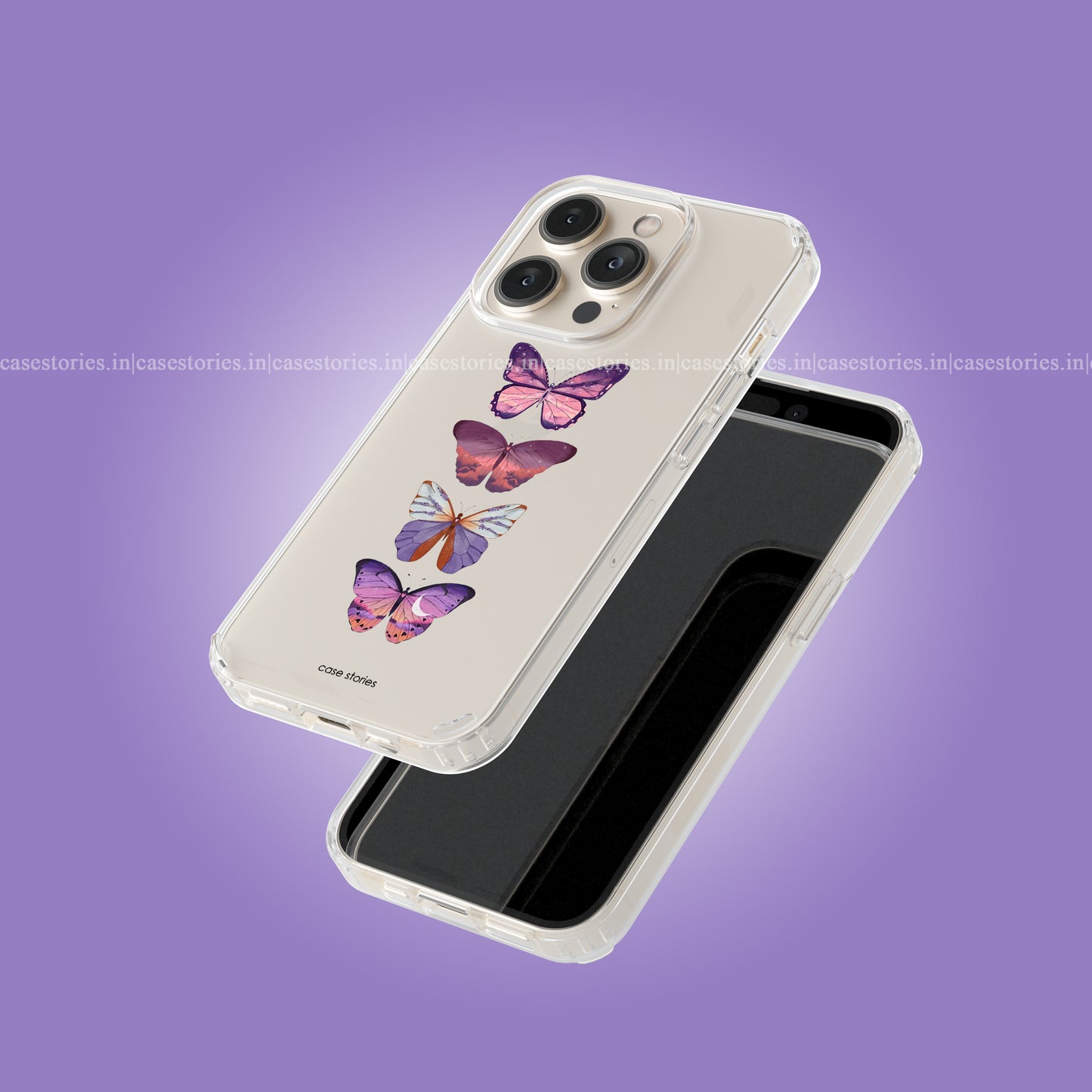 Butterfly Parade Clear Soft Case