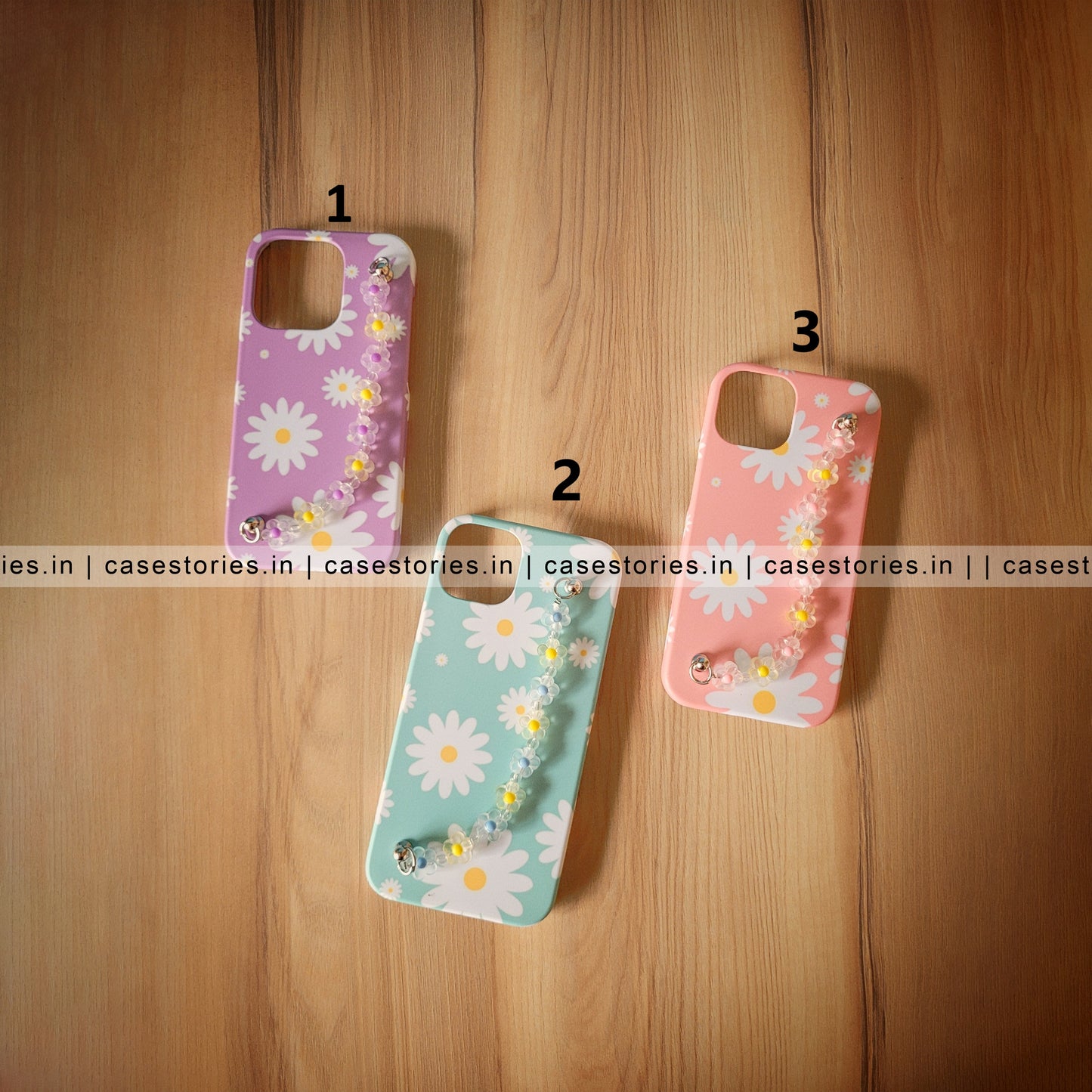 Floral Design With Floral Chain Mobile Cover