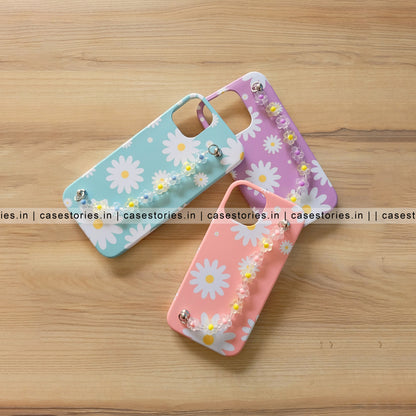 Floral Design With Floral Chain Mobile Cover