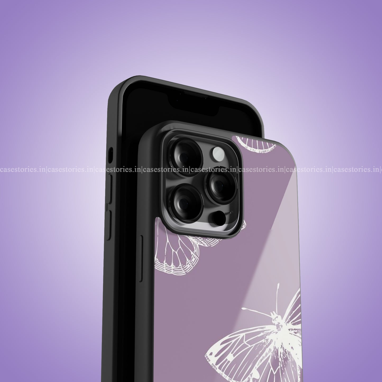 Calm Soul Butterfly Premium Glossy Phone Case