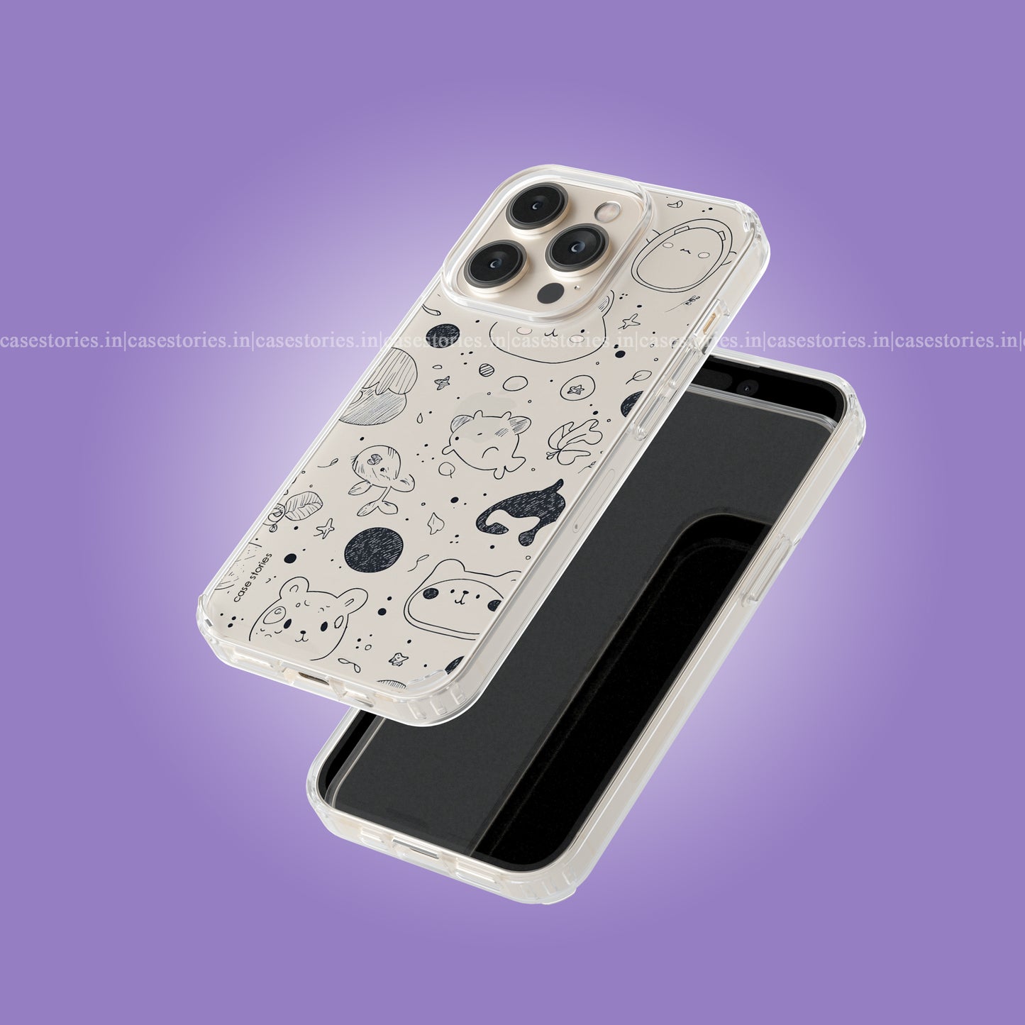 CartoonChaos Clear Soft Case